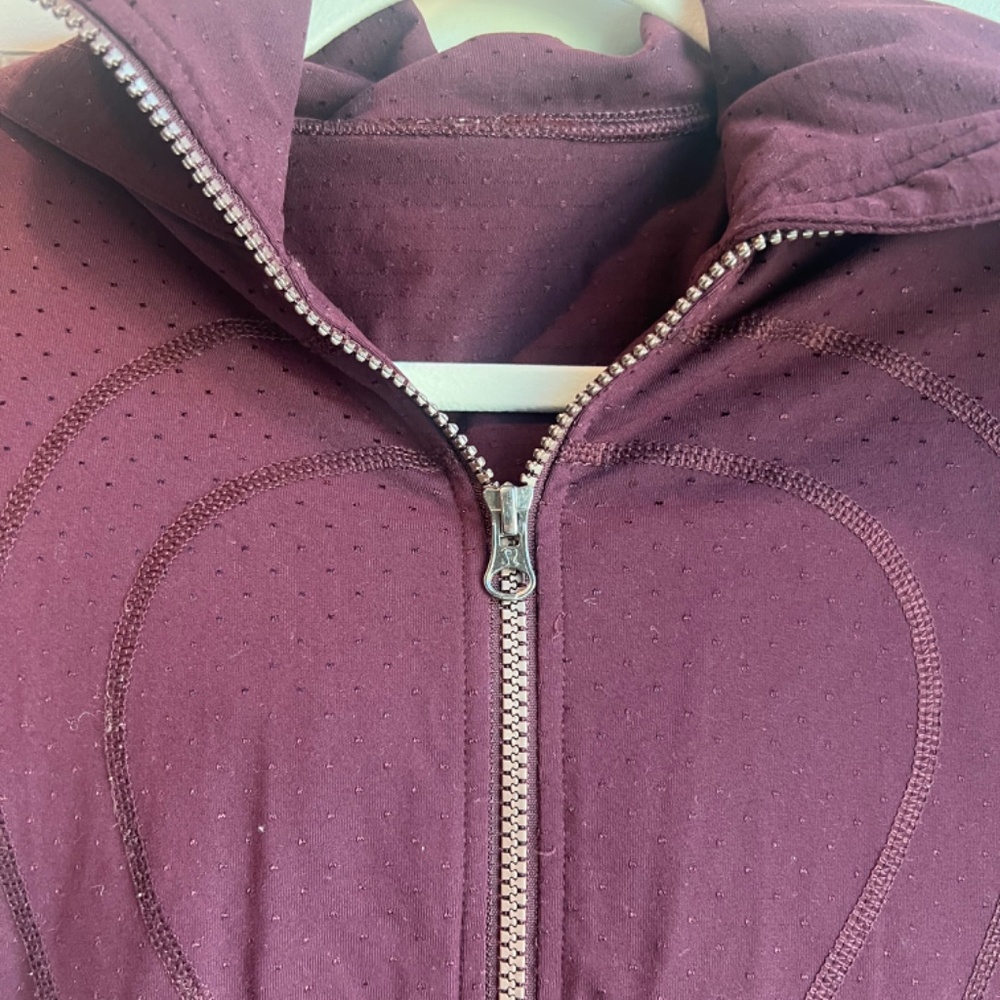 Maroon Lululemon Athletic Jacket - image 2